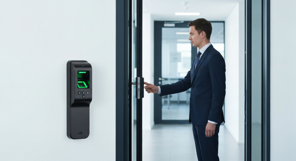 biometrische toegangscontrole AVG